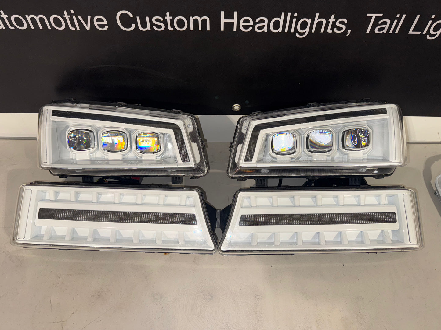 2003-07 Chevy Silverado AlphaRex Headlights
