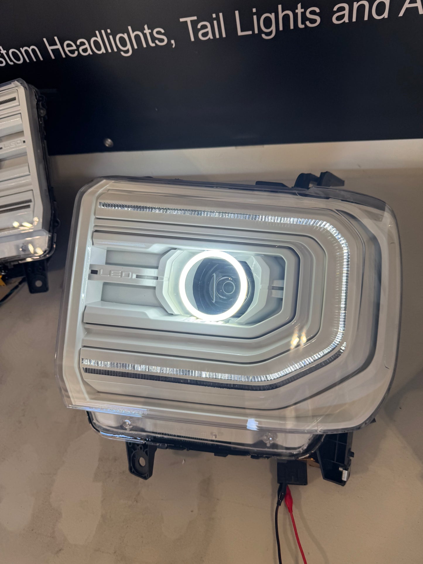 14-18 GMC Sierra OEM 1500 Style LED Headlights