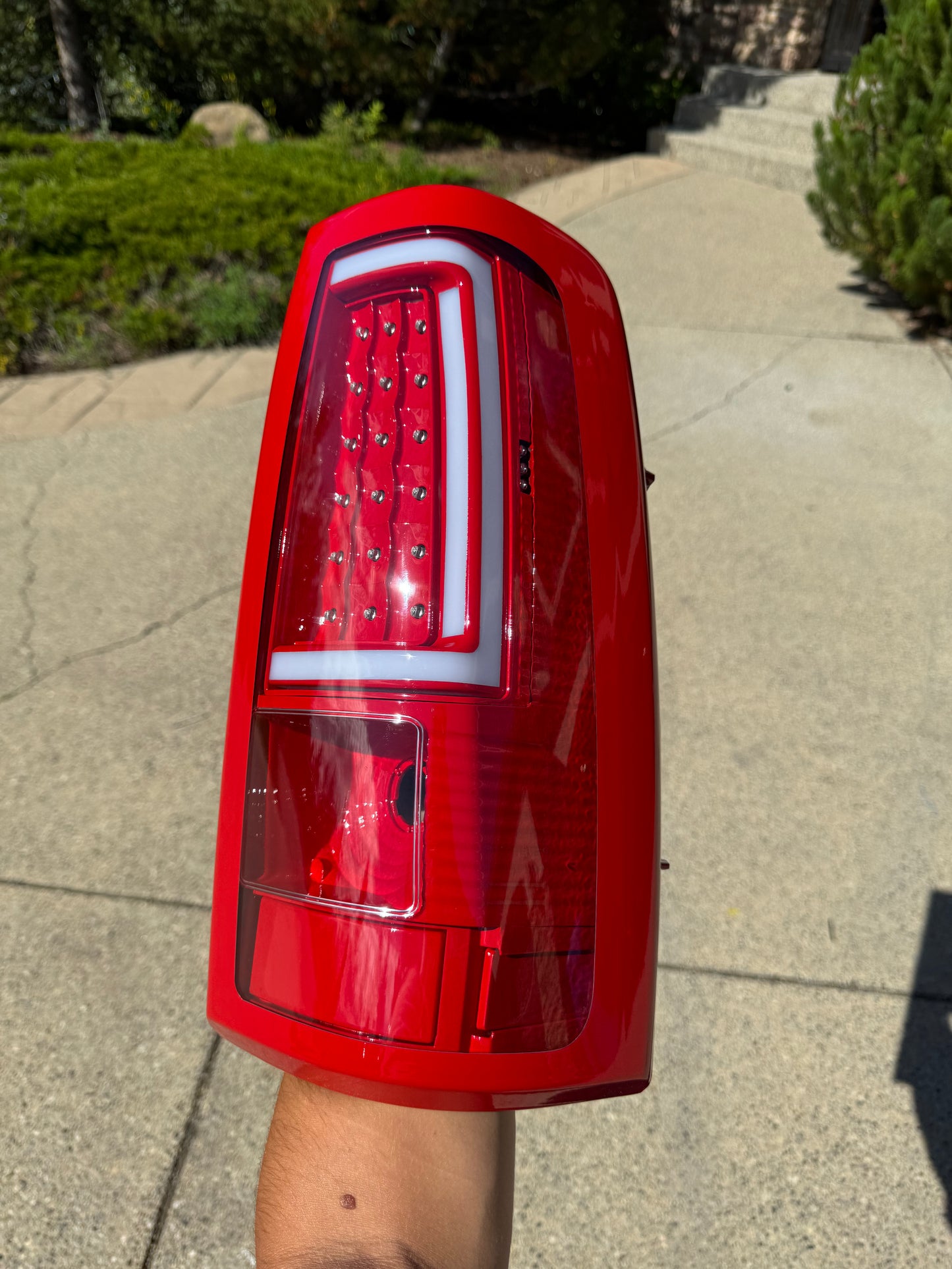 03-07 Chevy Silverado C-Bar Tail Lights