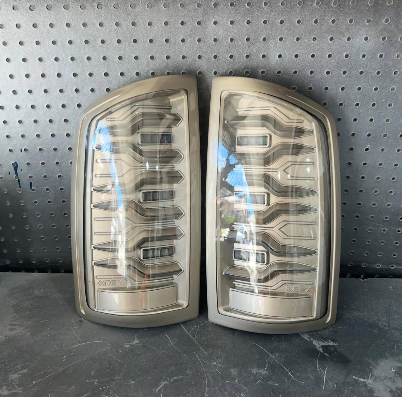 03-06 Dodge Ram AlphaRex Tail Lights