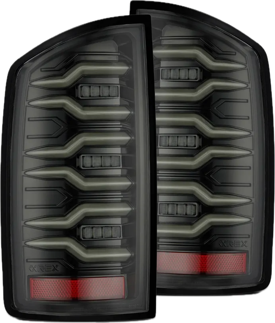 2007-09 Dodge Ram AlphaRex Tail Lights