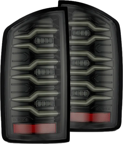 2007-09 Dodge Ram AlphaRex Tail Lights