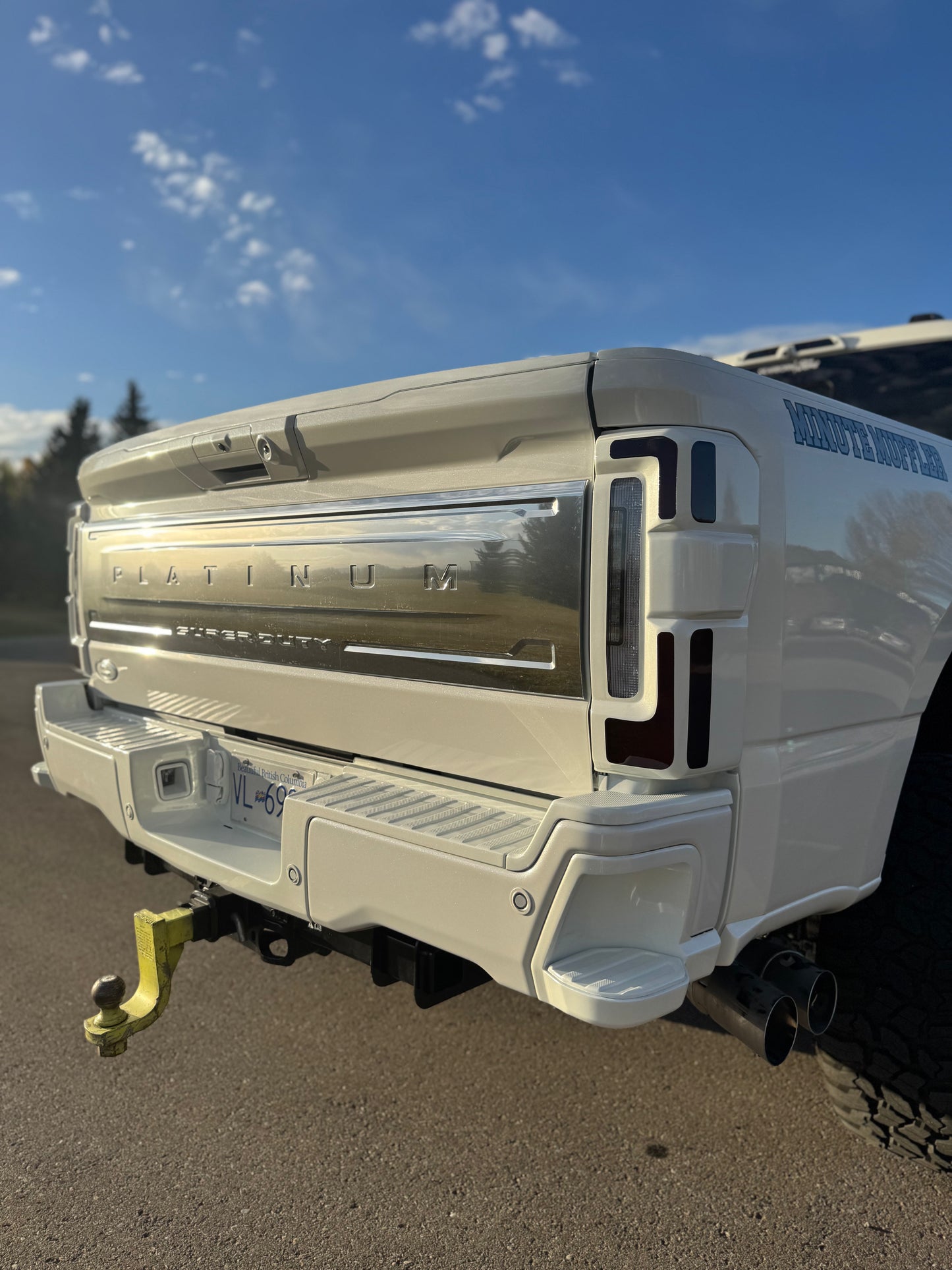 2023-24 Ford SuperDuty Custom Painted OEM Tail Lights