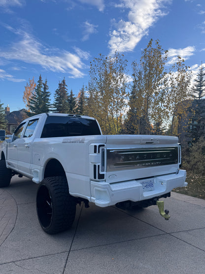 2023-24 Ford SuperDuty Custom Painted OEM Tail Lights