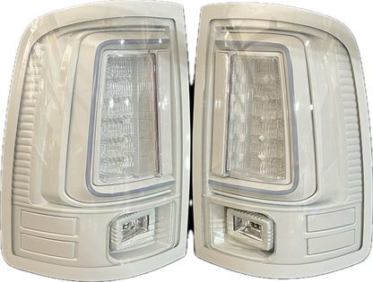 09-18 Dodge Ram Recon Tail Lights Paint Matched