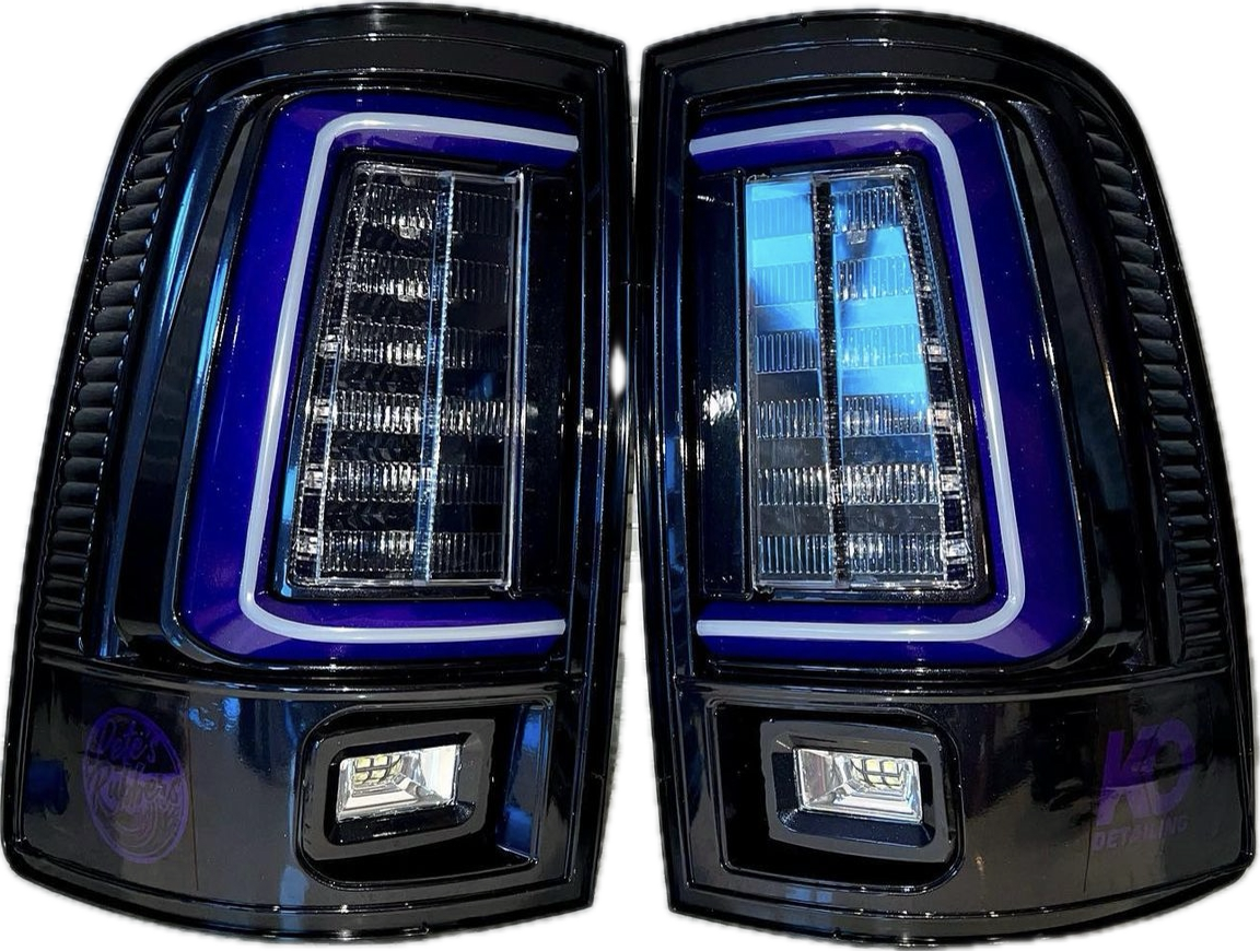 09-18 Dodge Ram Recon Tail Lights Paint Matched