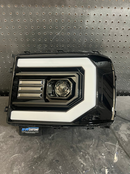 07-14 GMC Sierra AlphaRex Headlights