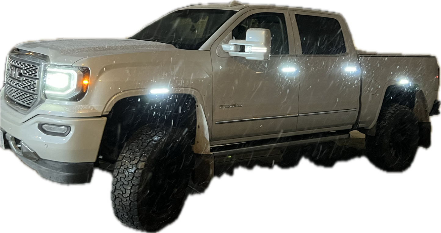 2019-23 GMC Sierra Switchback Led Door Handles