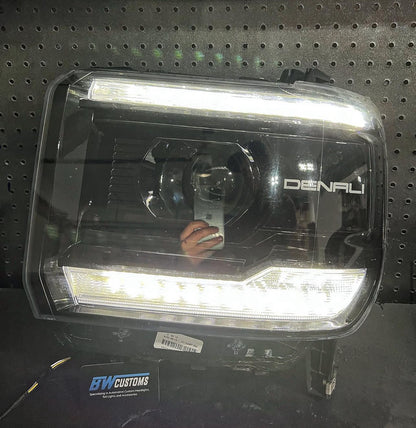 14-18 GMC Sierra OEM Style Headlights