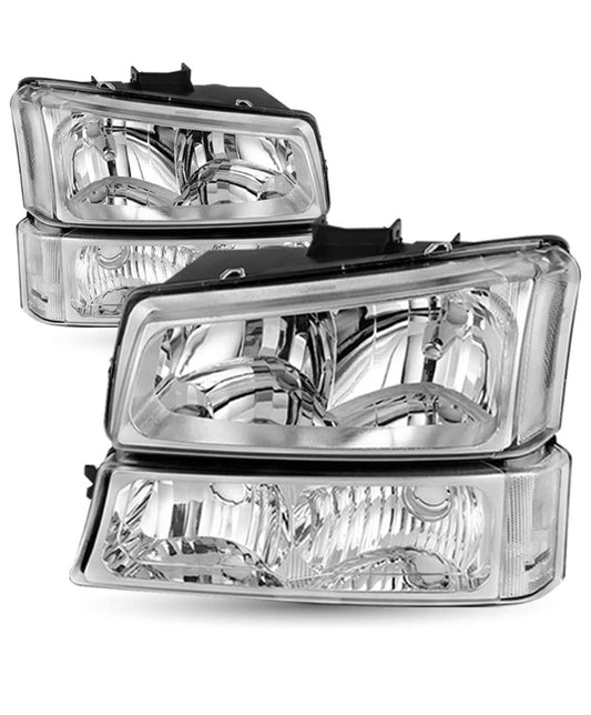 2003-07 Chevy Silverado OEM Style Headlights