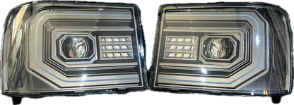 07-14 GMC Sierra AlphaRex Headlights