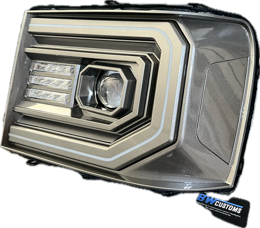 07-14 GMC Sierra AlphaRex Headlights