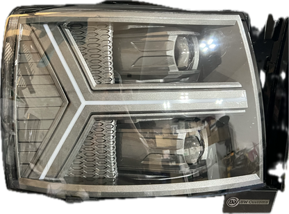 07-14 Chevy Silverado AlphaRex Headlights