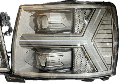 07-14 Chevy Silverado AlphaRex Headlights