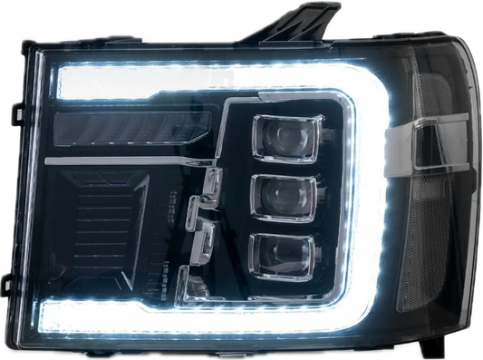 07-14 GMC Sierra Vland Headlights