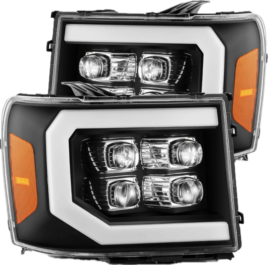 07-14 GMC Sierra AlphaRex Nova Series Headlights