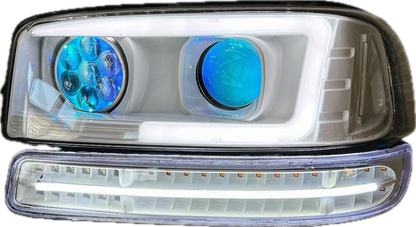 99-07 GMC Sierra Led Tube Headlights