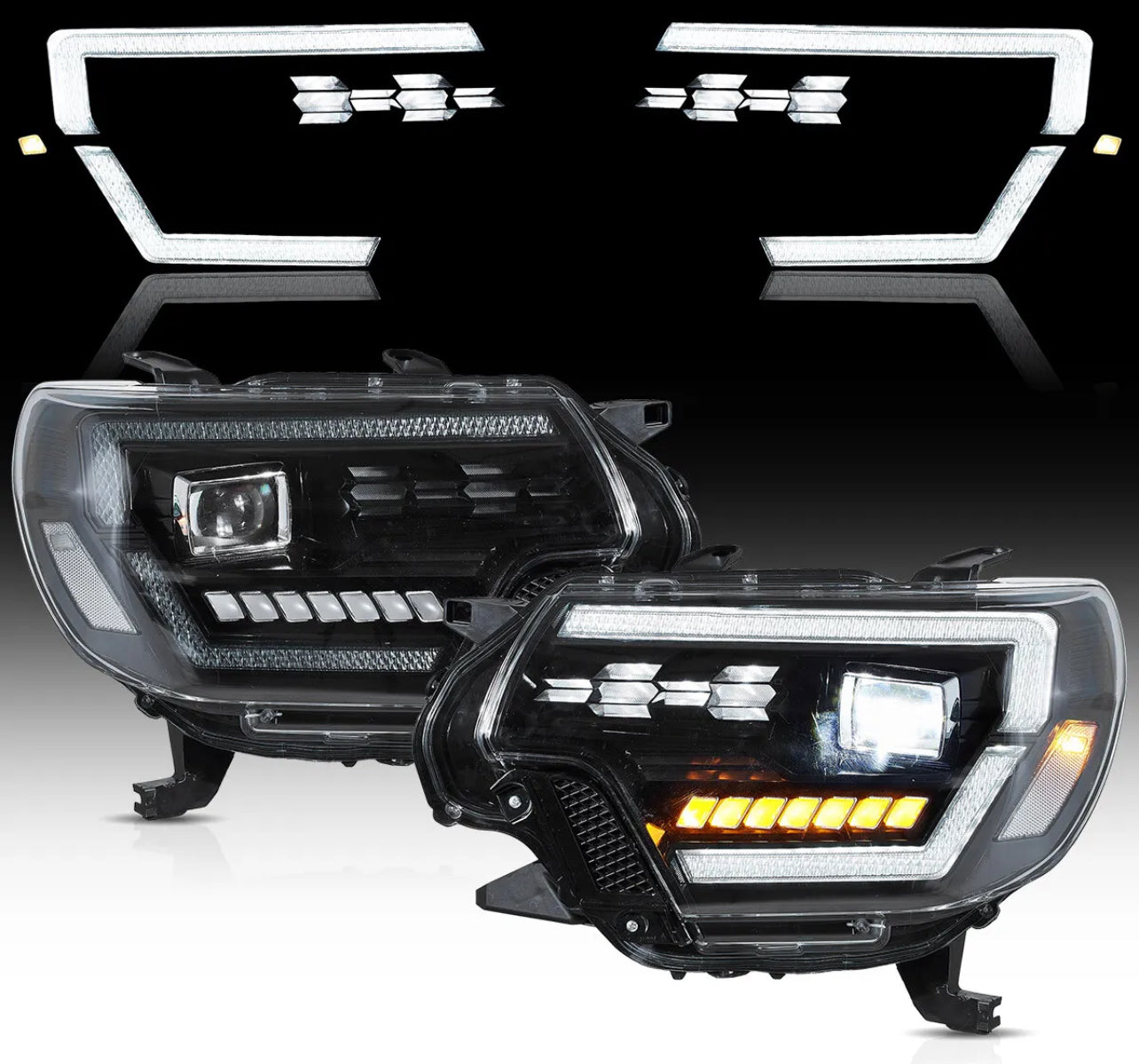 12-15 Tacoma Vland Full LED Headlights