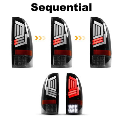 05-15 Tacoma LED Tube Sequential Tail Lights