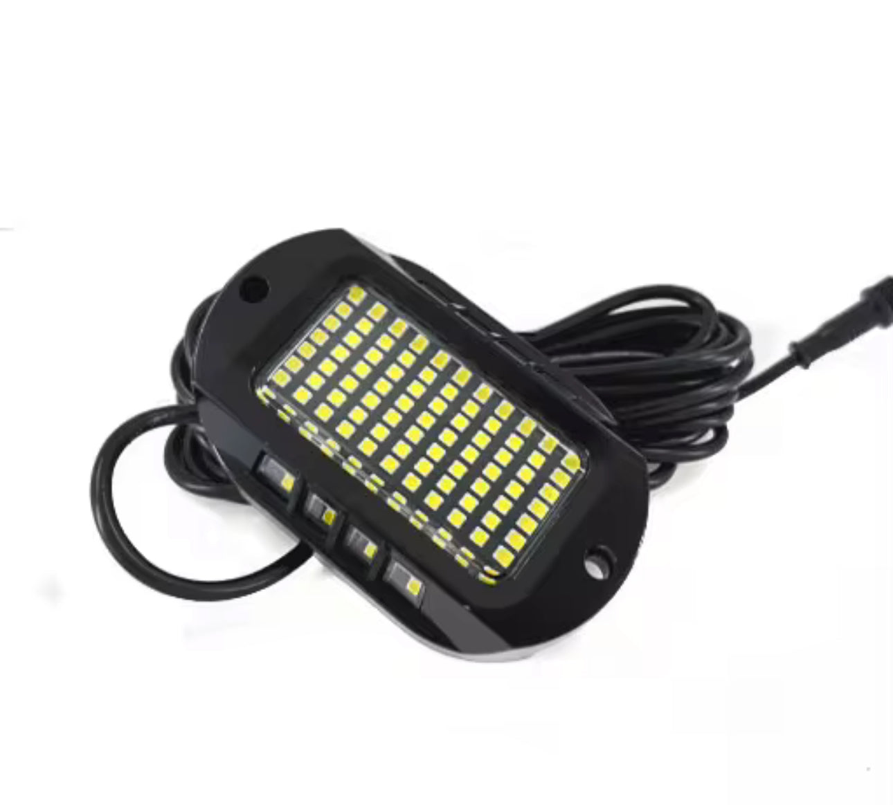 219 LED Pure White Rock Light Kit 10 Piece Set