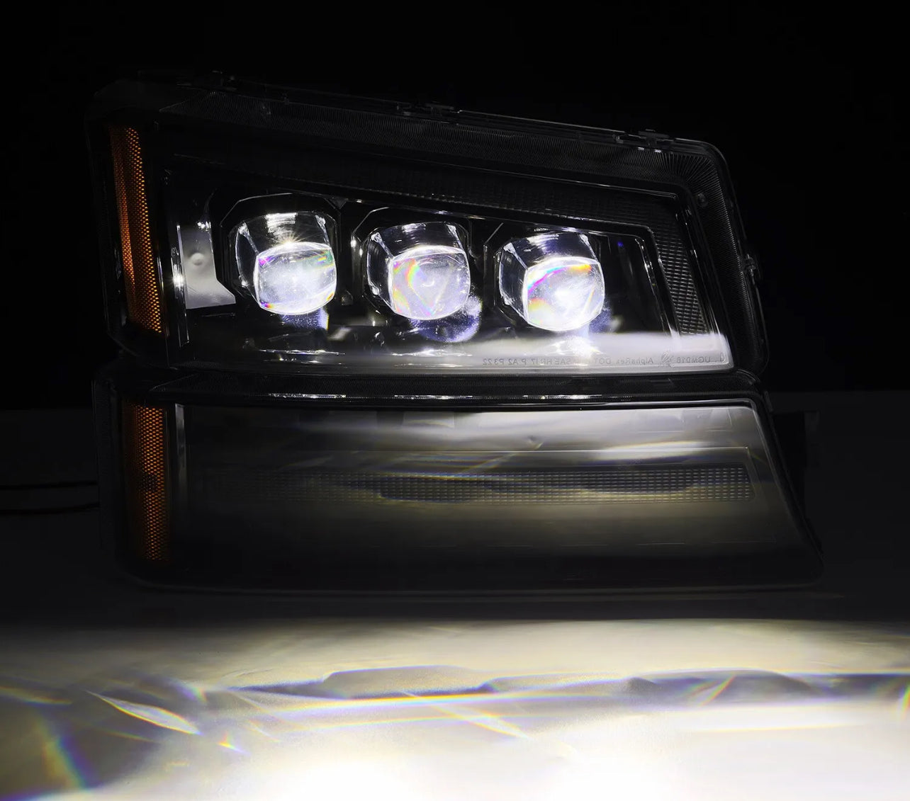 2003-07 Chevy Silverado AlphaRex Headlights