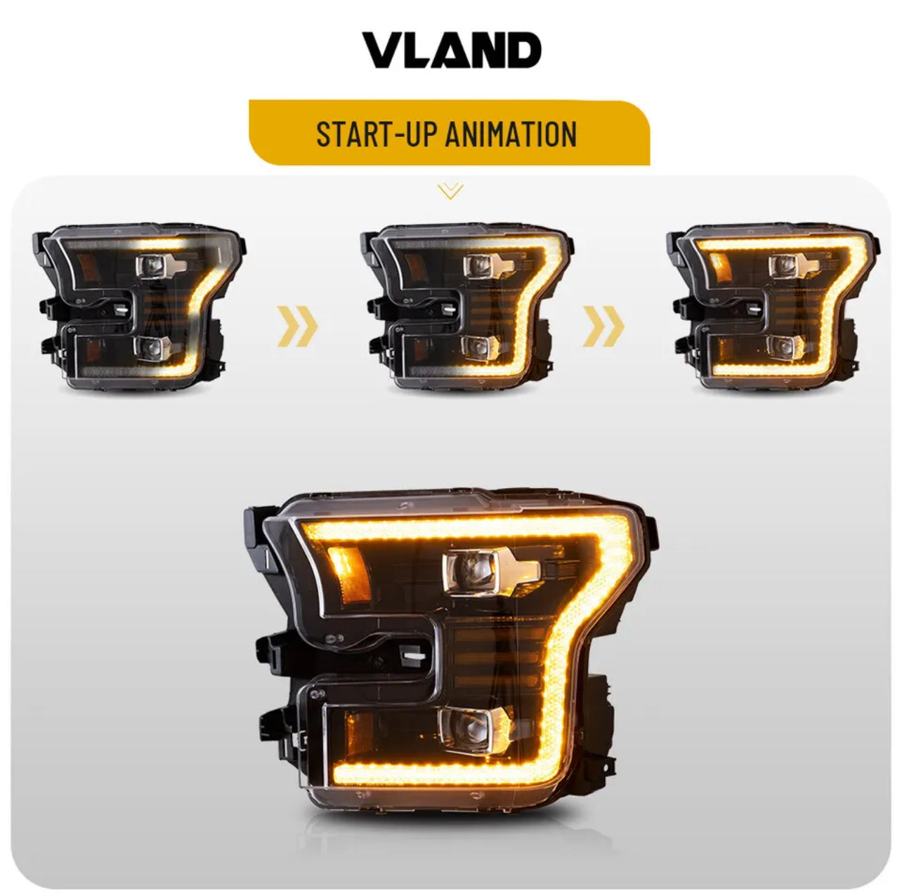 2015-17 F150 Vland LED Headlights