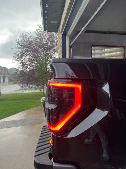 2009-14 Ford F150 Morimoto Tail Lights With light smoked Lenses