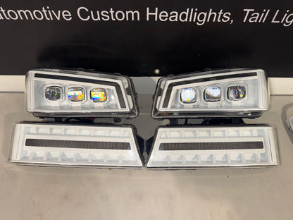 2003-07 Chevy Silverado AlphaRex Headlights