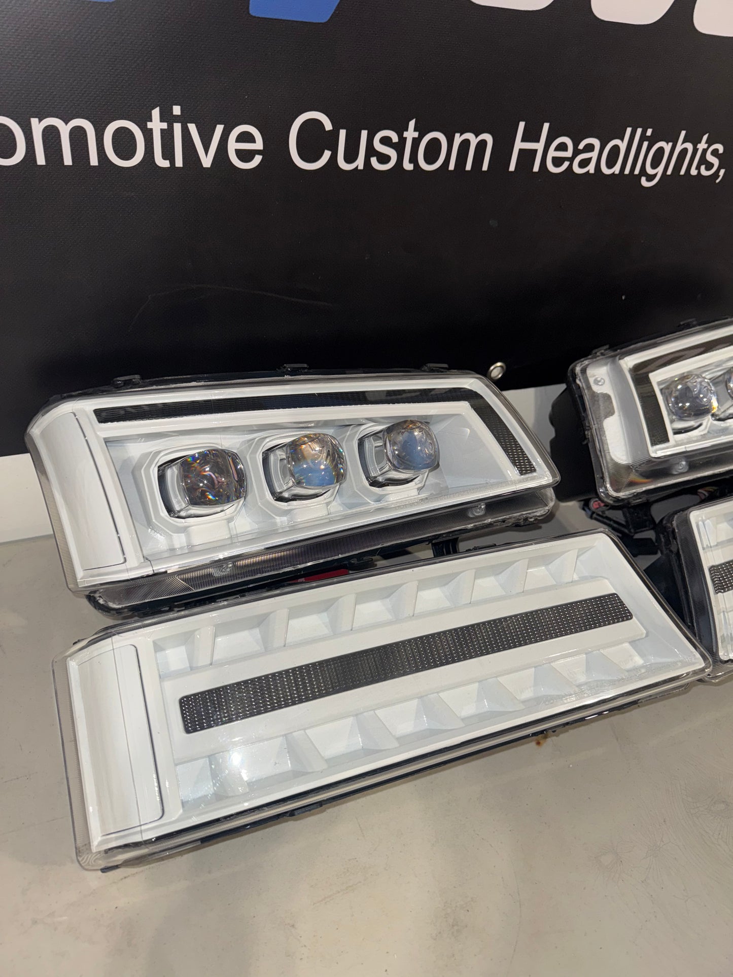2003-07 Chevy Silverado AlphaRex Headlights