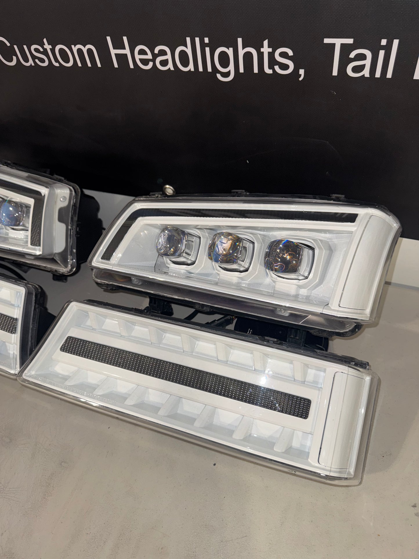 2003-07 Chevy Silverado AlphaRex Headlights