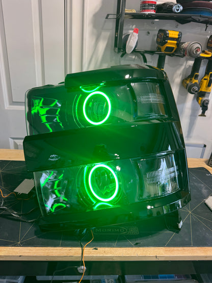 15-19 Chevy Silverado 2500/3500 OEM Style Headlights