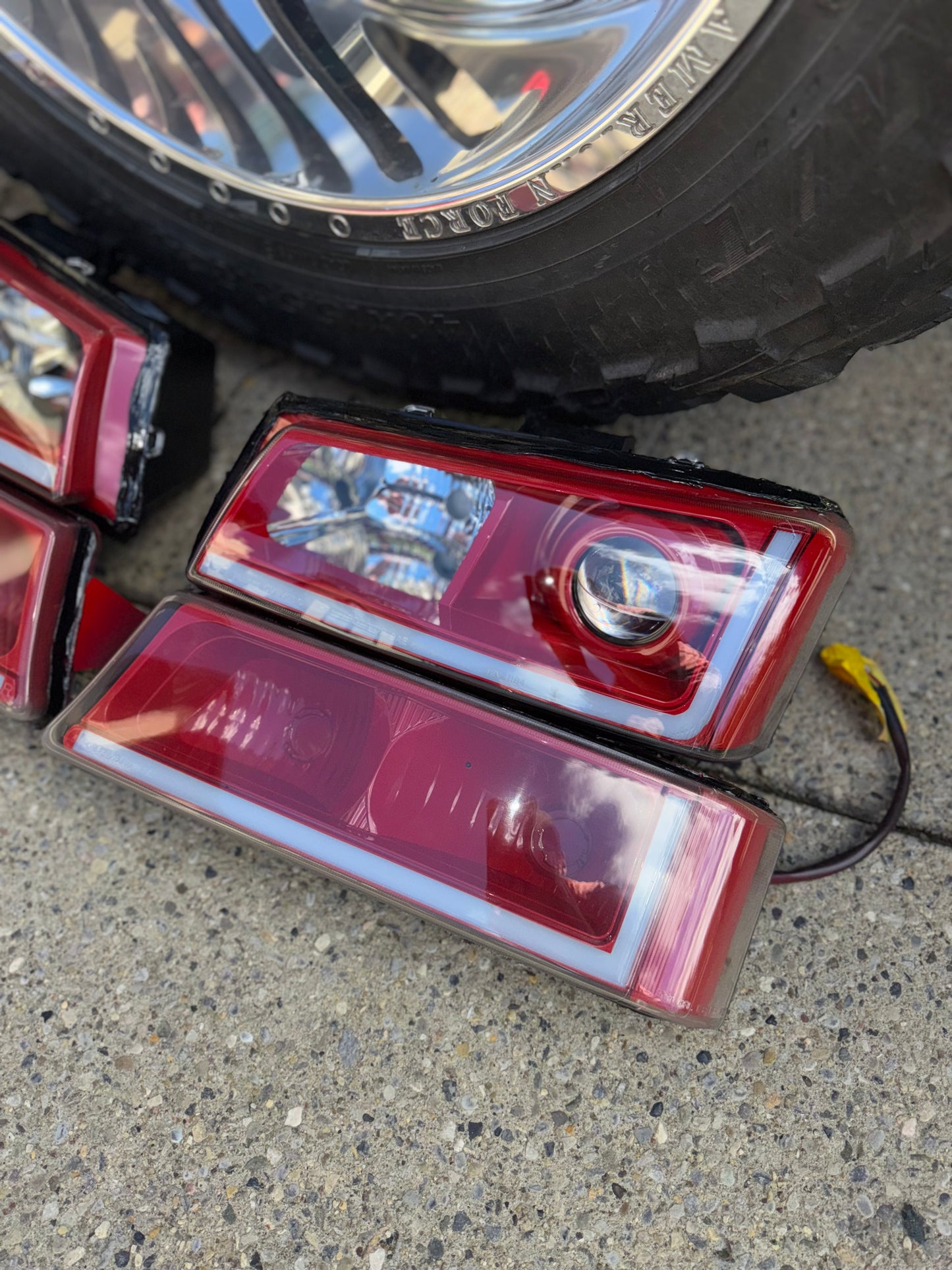 2003-07 Chevy Silverado Projector Headlights