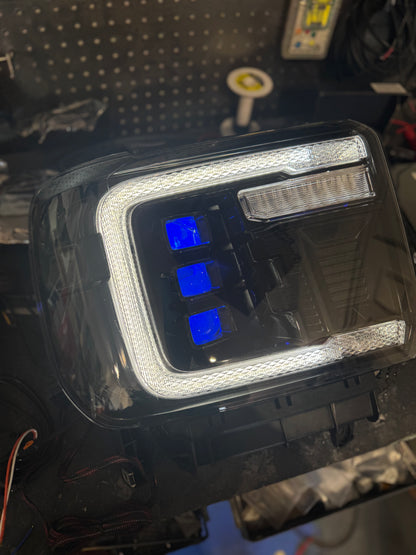 14-18 GMC Sierra Vland Led Projector Headlights