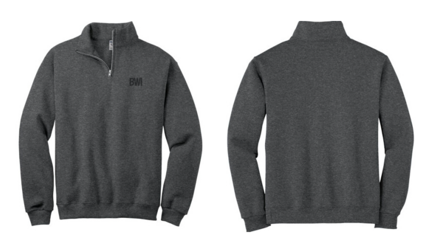 BW1 Quarter Zip Collar Pullover