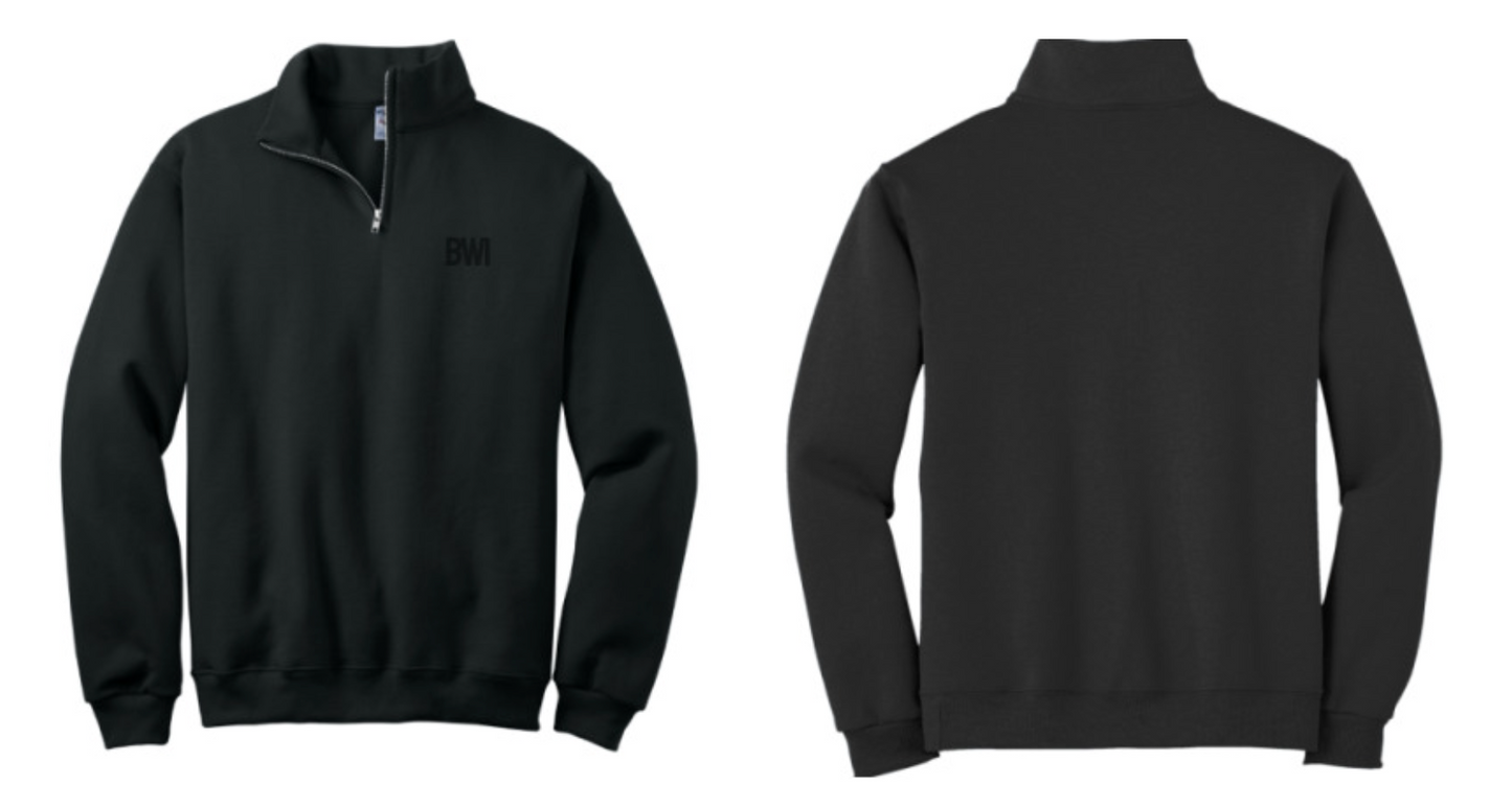 BW1 Quarter Zip Collar Pullover