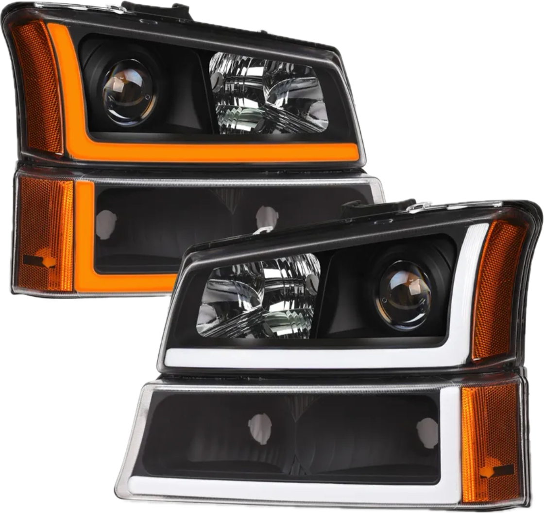 2003-07 Chevy Silverado Projector Headlights