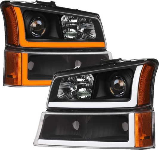 2003-07 Chevy Silverado Projector Headlights